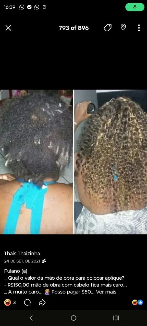 Mega Hair em Cabelo Sintético
