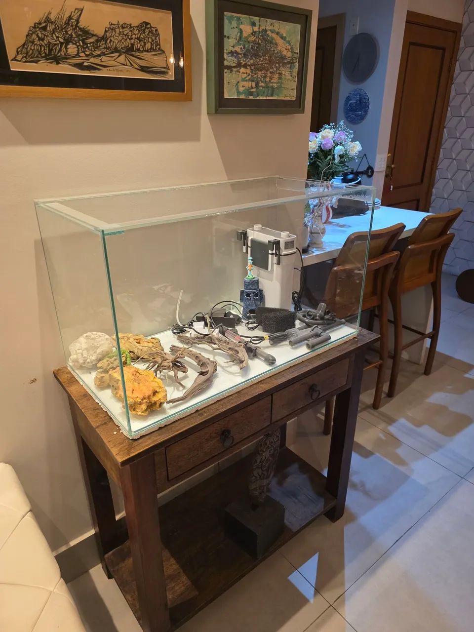 New 144-liter aquarium, 80 x 45 x 40 cm446519554186291204