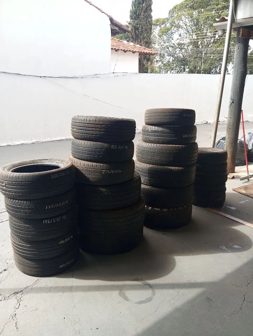 DOAÇÃO Pneus de carro usados  - Foto 5