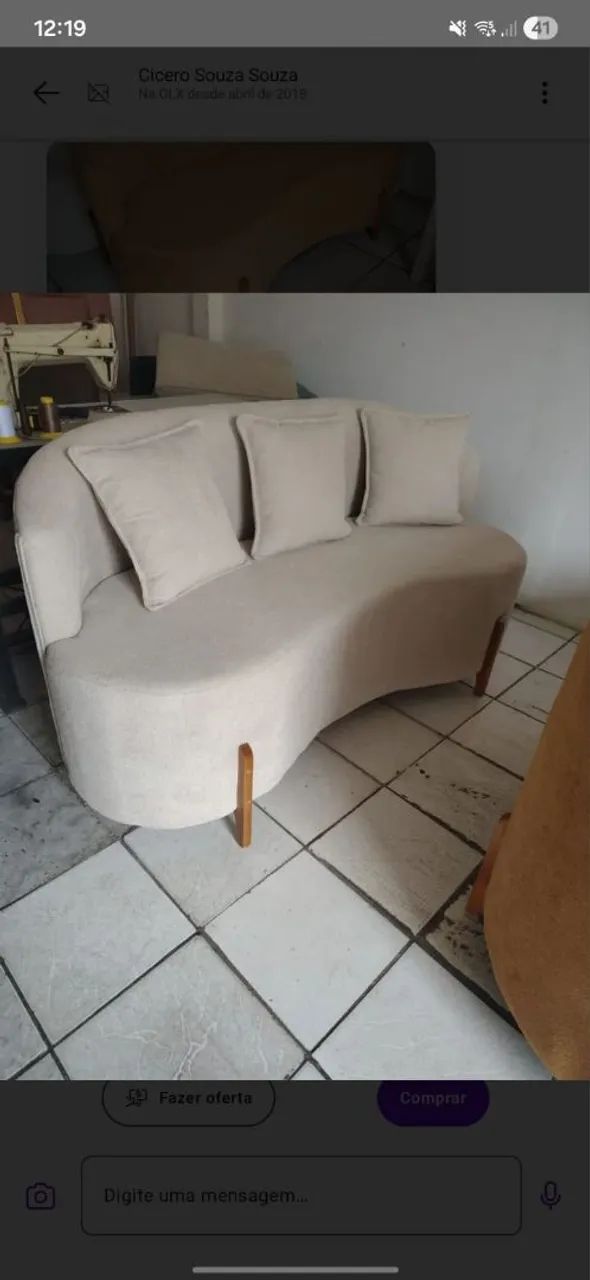 Sofá orgânico  - Foto 3