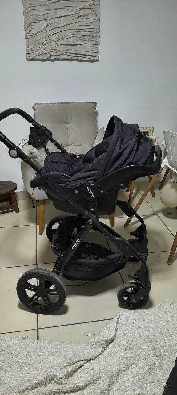 Carrinho de bebê Cosco Poppy duo - Foto 4