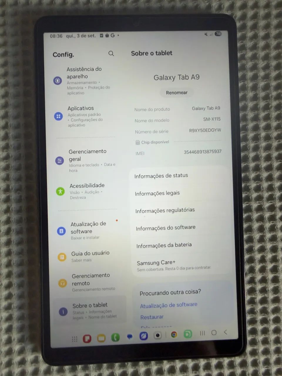 Samsung Galaxy Tab A9 - Foto 2