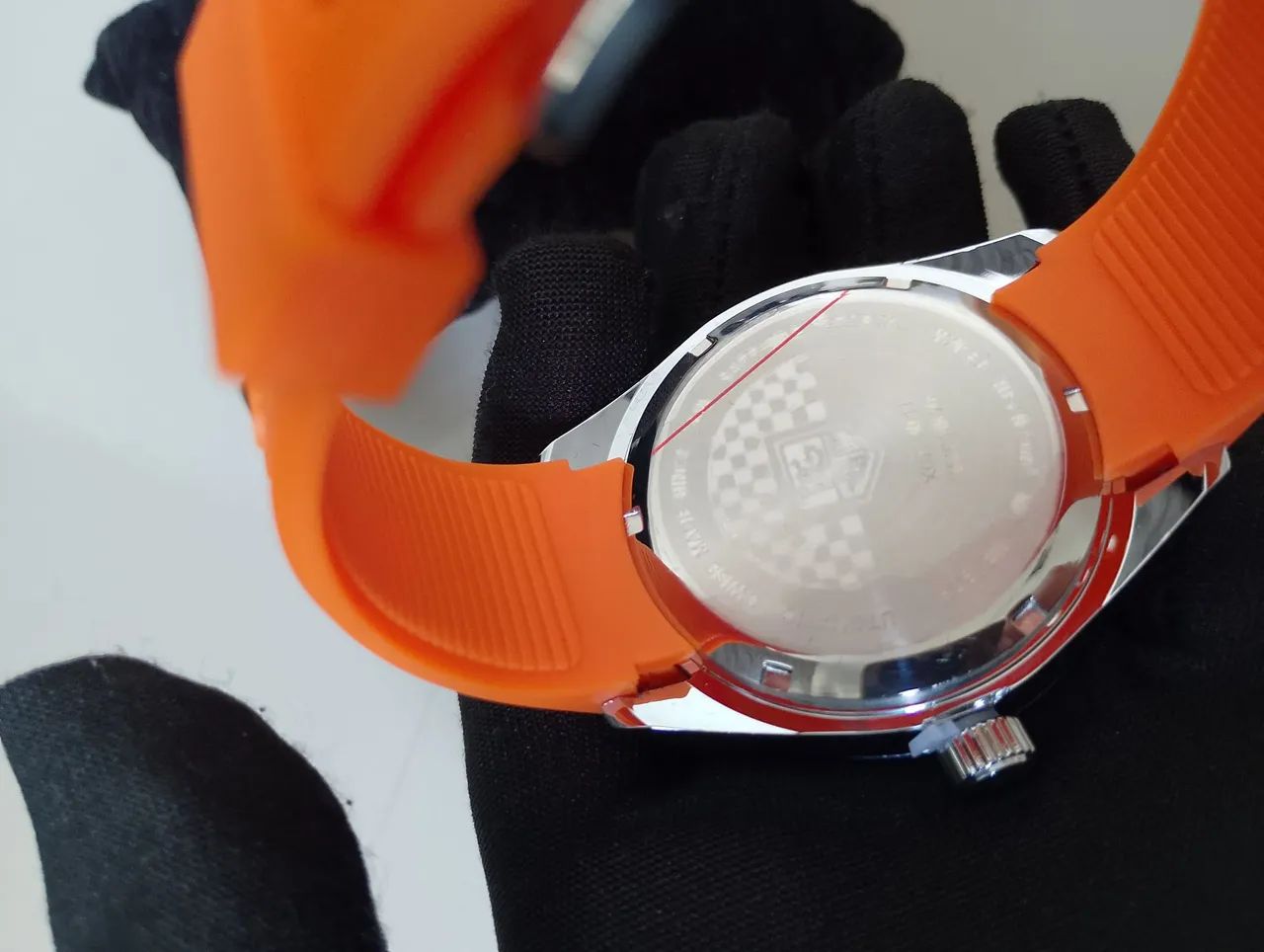 Relógio Masculino Pulseira de borracha  - Foto 4