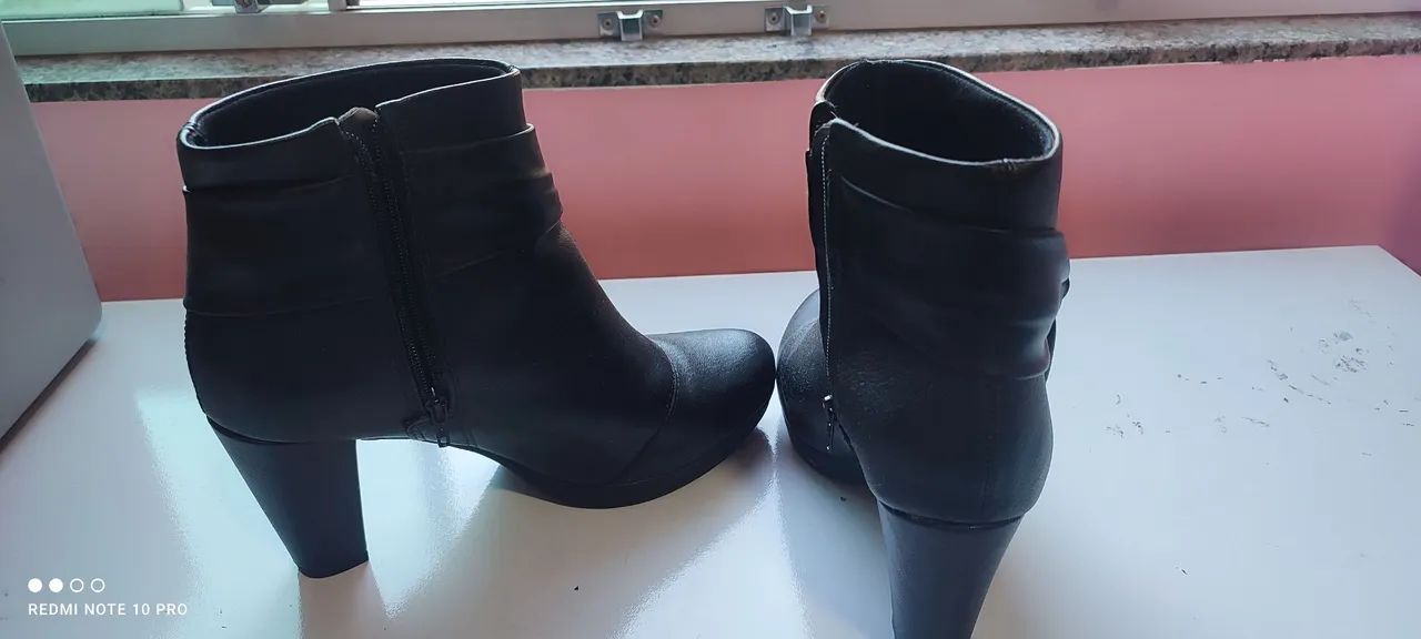 Bota Modare Confortável preta estilosa - Foto 4