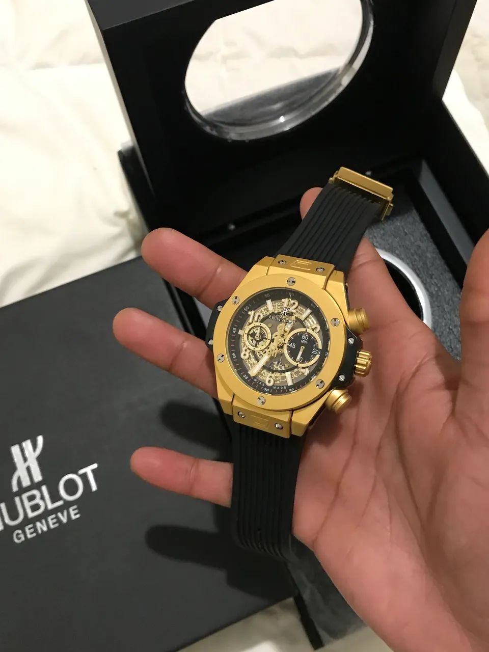 Relogio Hublot Big Bang - MOVIMENTO QUARTZ