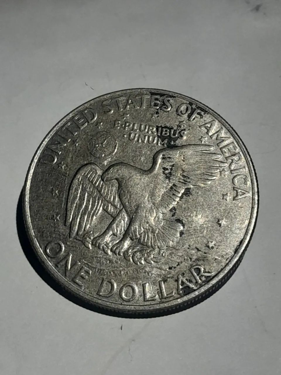 Moeda prata Americana One Dollar 1972 - Foto 2