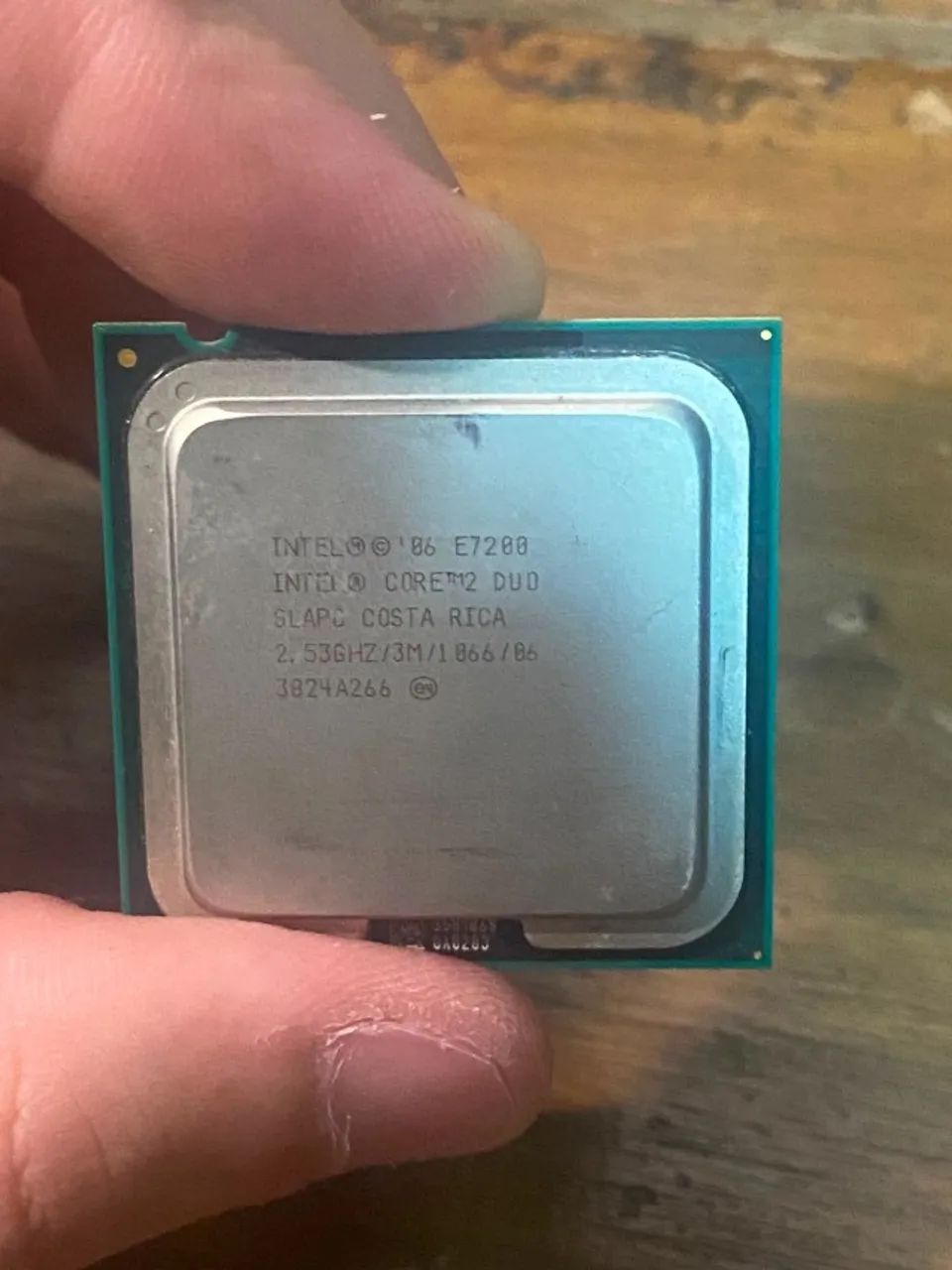 processador intel core duo - funcionando