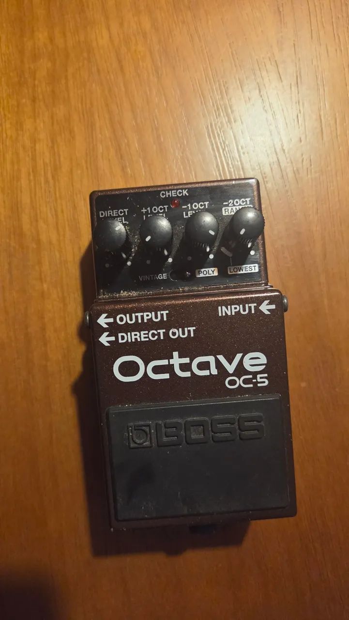 ギター BOSS OC-5 Boss OC-5 Polyphonic Guitar/Bass Octave Pedal : Amazon.com.br