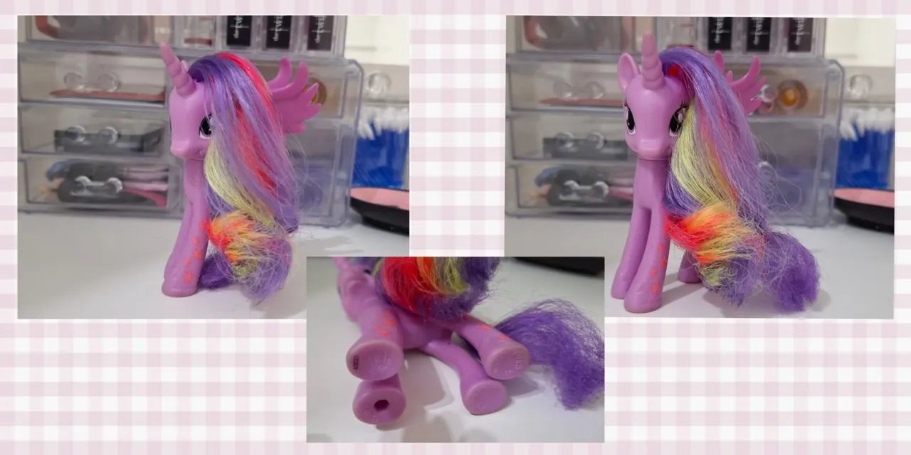 Lpte My Little Pony + 3 Pôneis e acessórios - Foto 3