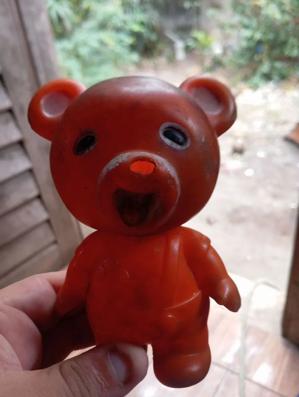 URSO DE PLÁSTICO DOS ANOS 80