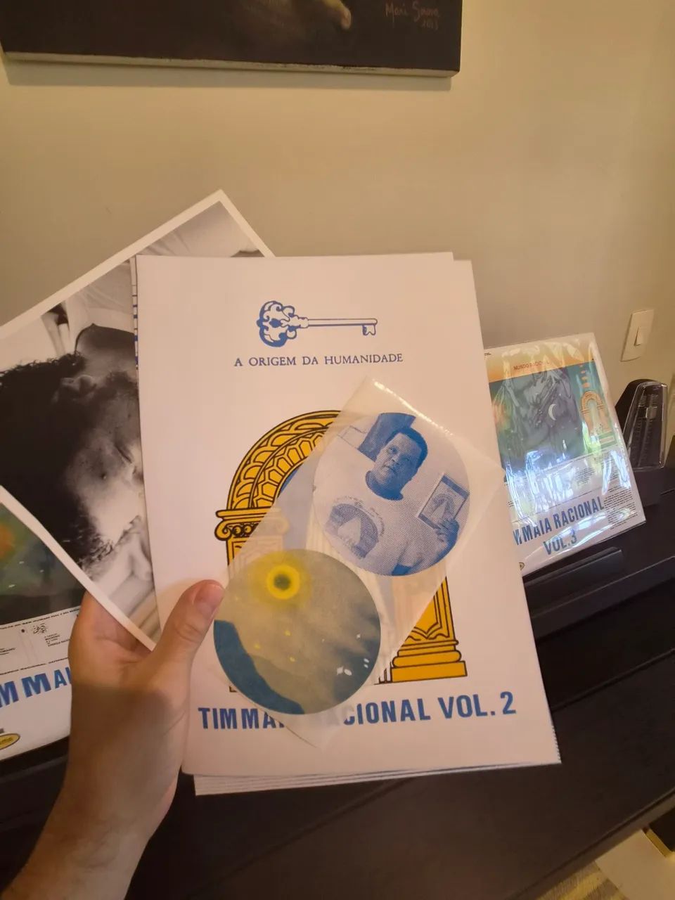 Tim Maia - Racional 1, 2 e 3 - Vinil da Rocinante - Foto 3