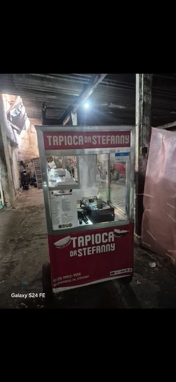 Vendo barraca de tapioca pronta só comprar material e trabalhar 