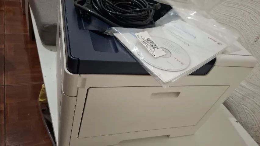 Impressora Laser Cor Xerox Phaser 6510 Usada, Branco 127v (Usado - Foto 4