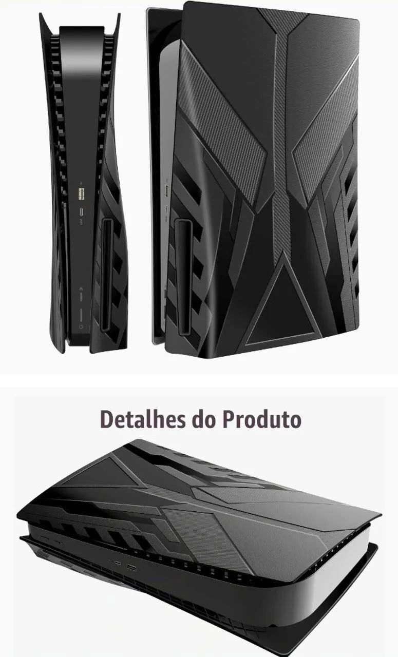Capa de proteção Sony PS5 Fat - Zerada na caixa - Foto 5