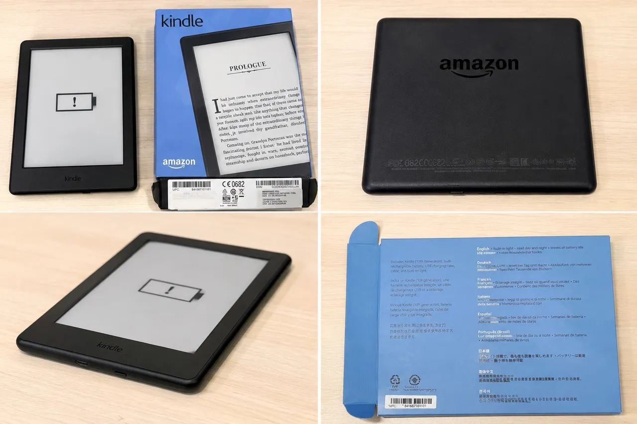 Amazon Kindle 8ª Geração 4GB - Com Caixa Original