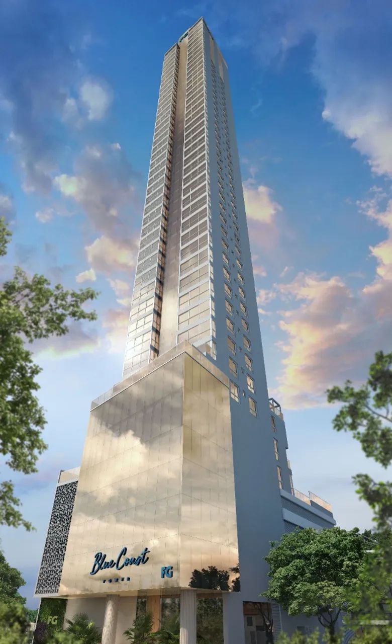 Apartamento 3 suítes, Ed. Blue Cost da FG! Parcelamento em 100 x!