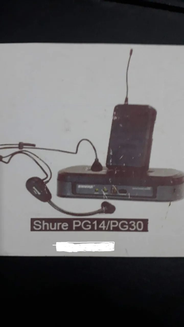 Microfone Shure PG14/PG30