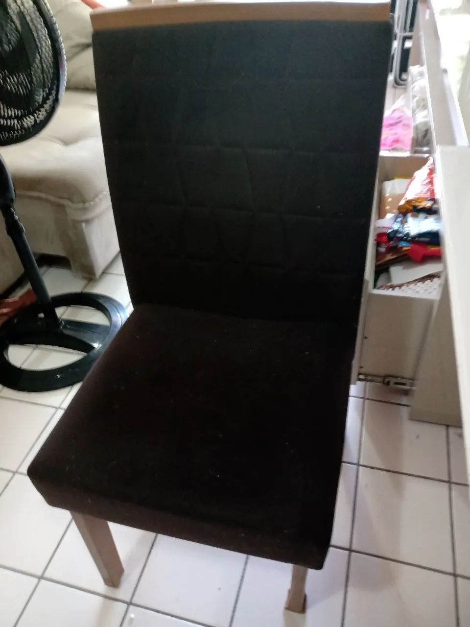  3 cadeiras de mesa de jantar - Foto 2