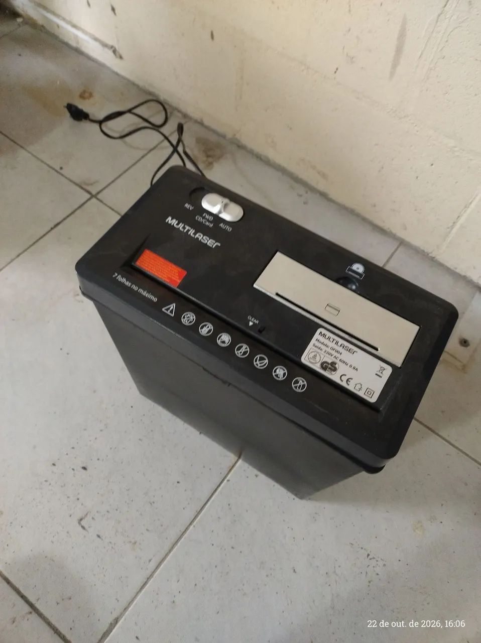 Picotadora papel