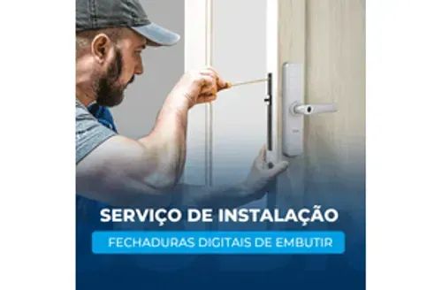 Instalação De Fechadura Eletrônica Digital >> - Foto 2