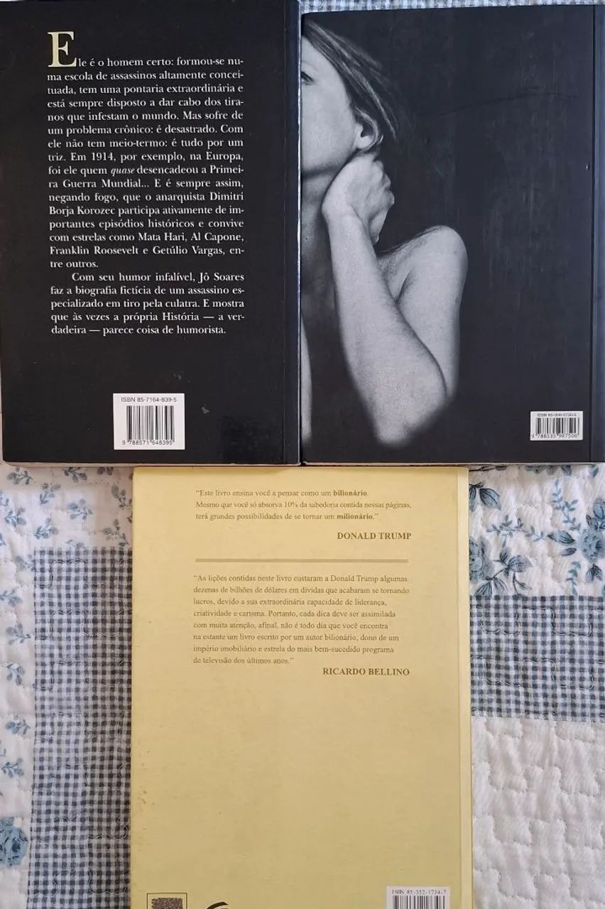 Livros Jô Soares,  Danuza e Trump (Valor total 3 livros  - Foto 2