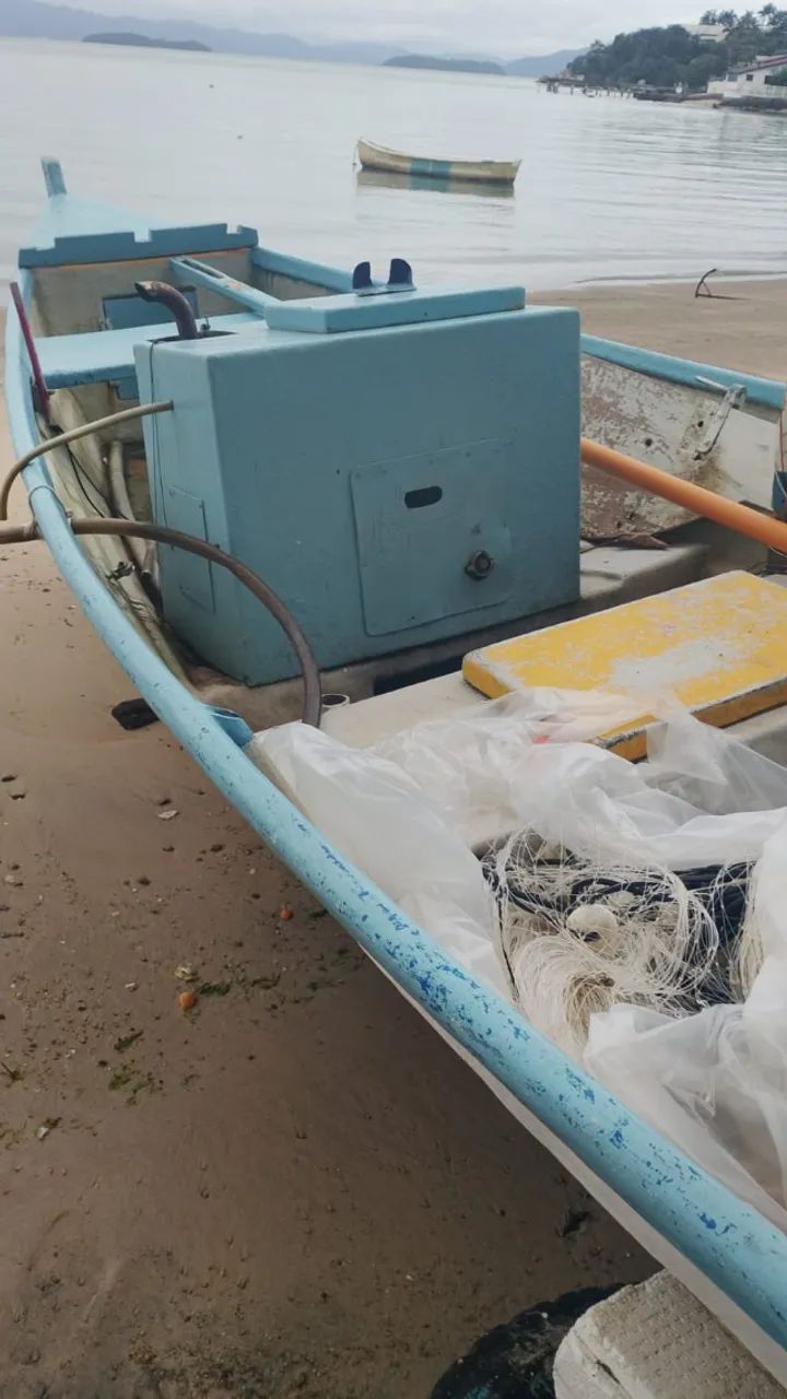 Barco Baleeira De Fibra - Foto 4