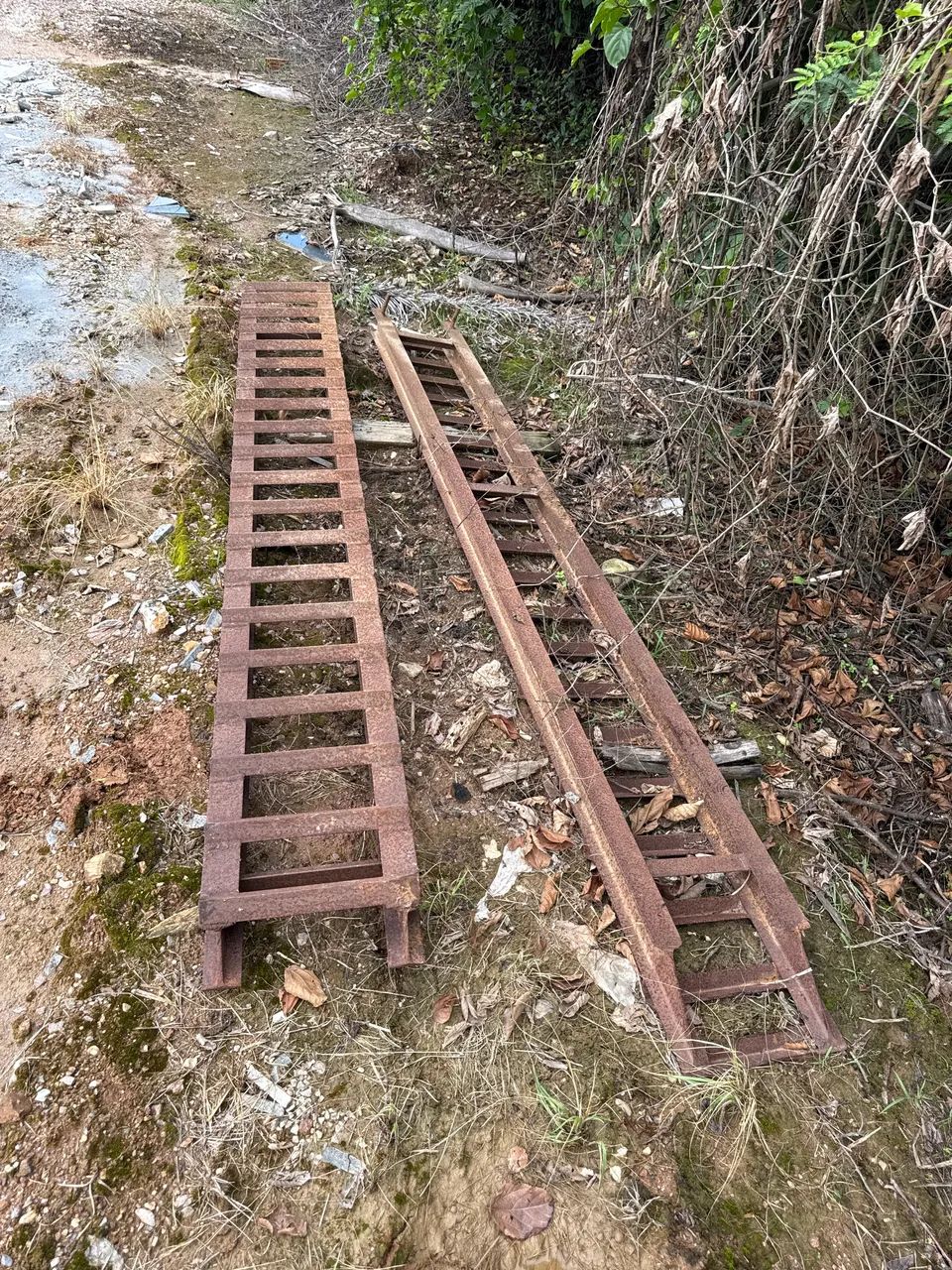 Rampas carregar minimaquinas