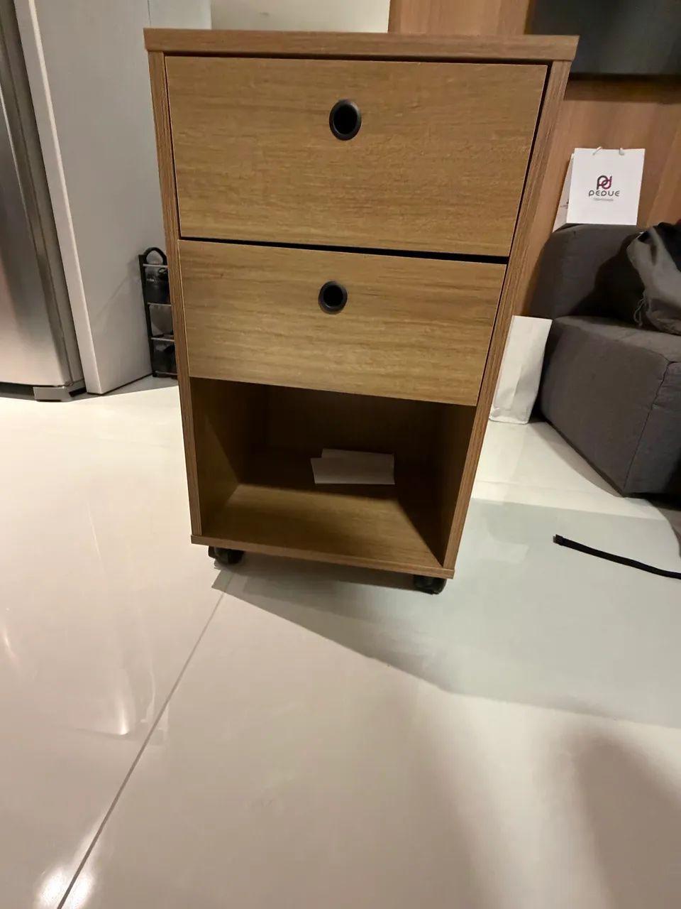 Gaveteiro de madeira perfeito estado - Foto 2