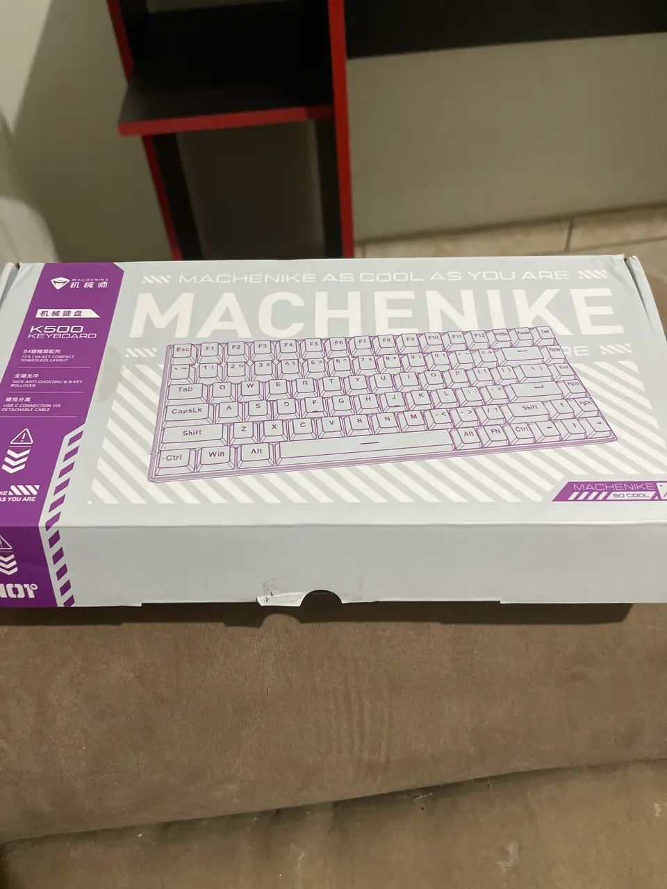 Teclado Machenike K500 Switch Red - Foto 2