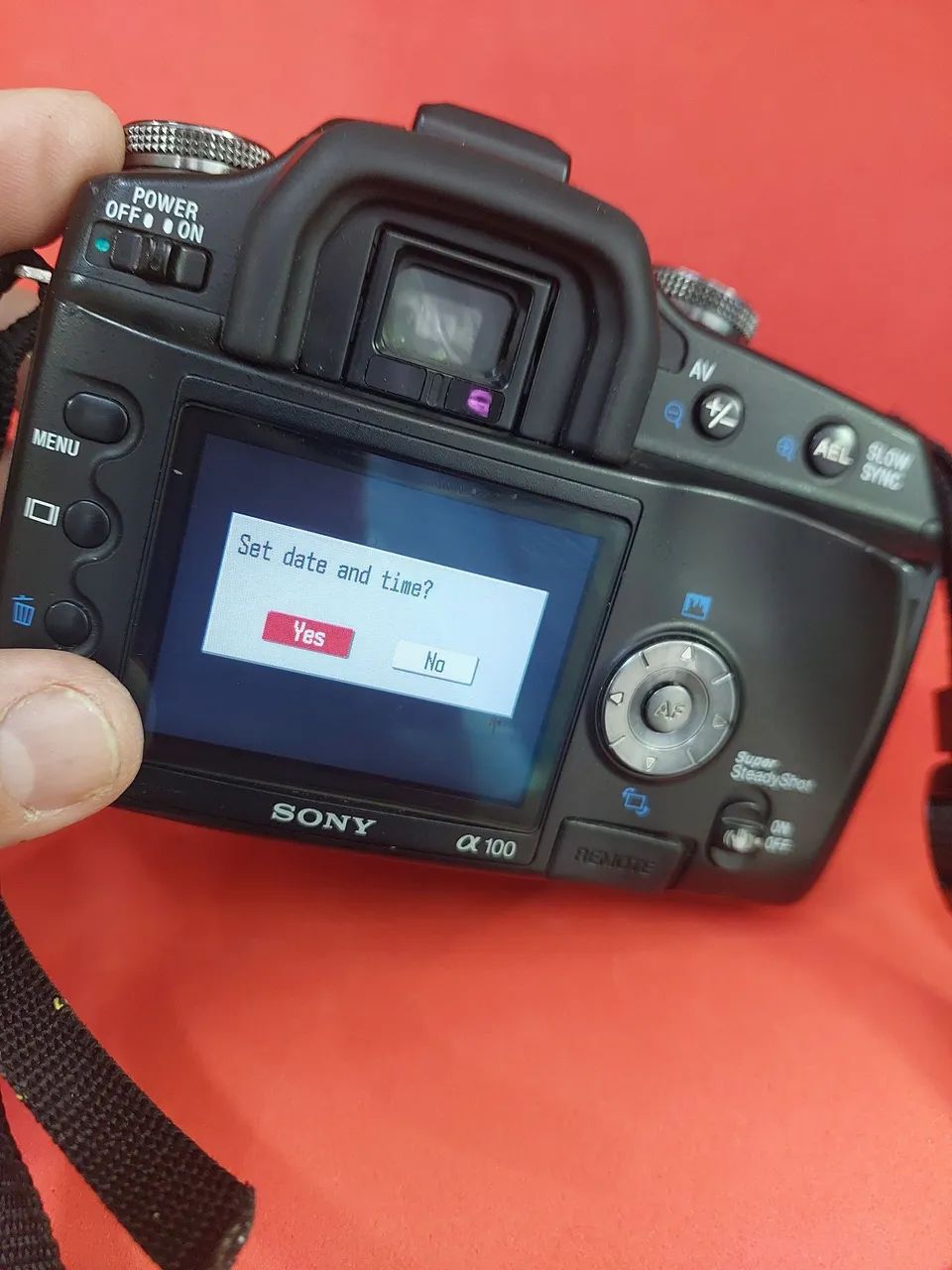 Câmera Sony Alfa A100 funcionando perfeitamente  - Foto 4