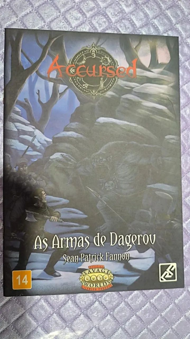 Coleção Completa - Accursed Savage Worlds  - Foto 2