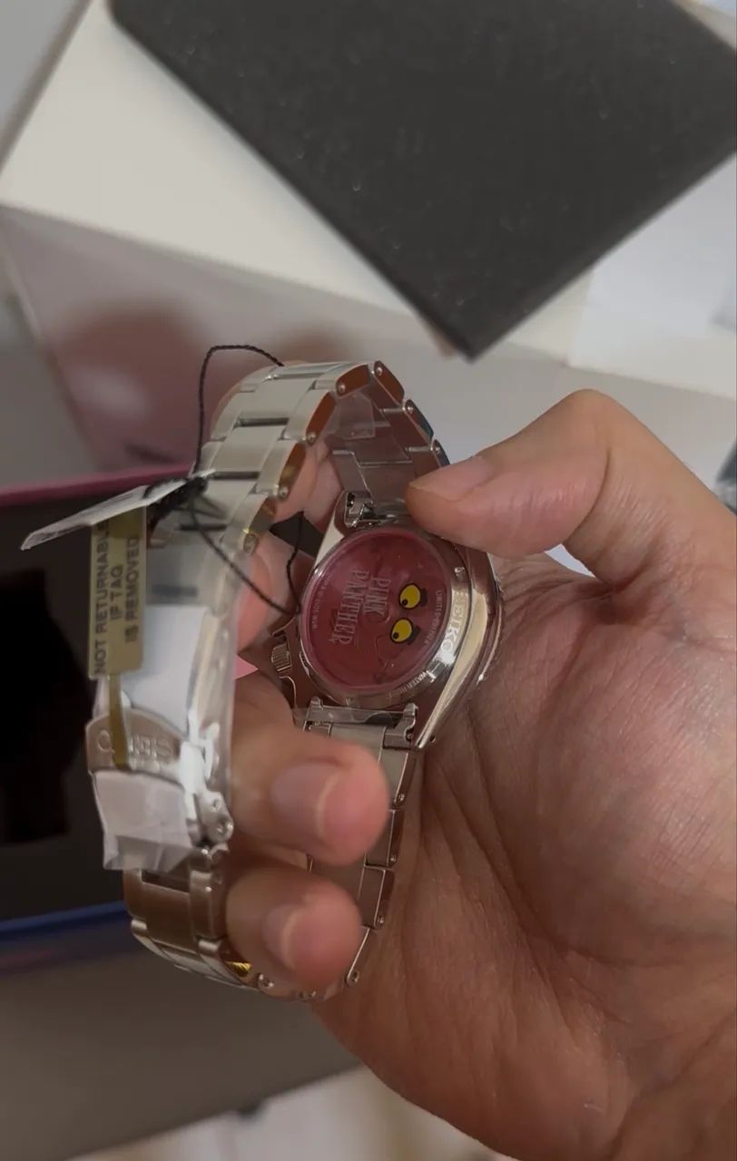 Seiko 5 Pink Panther - Pantera Cor de Rosa - Foto 4