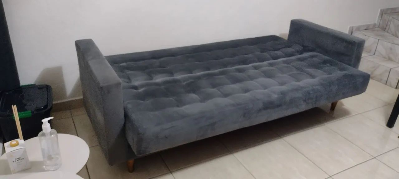 Sofá cama / preciso liber espaço / barato!!! - Foto 4