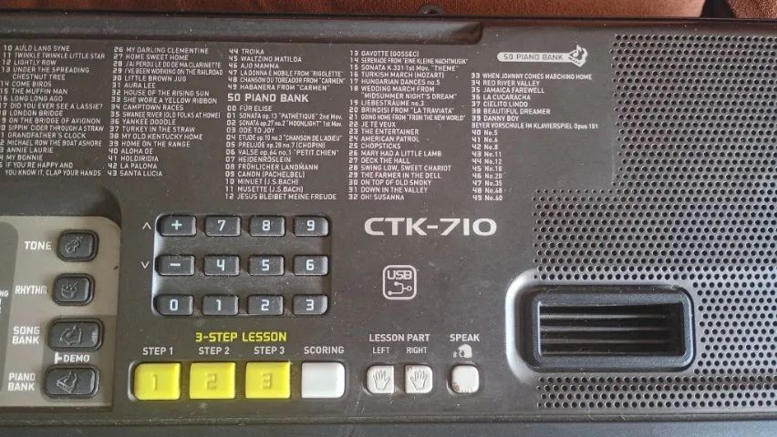 Teclado CASIO CTK-710  - Foto 4
