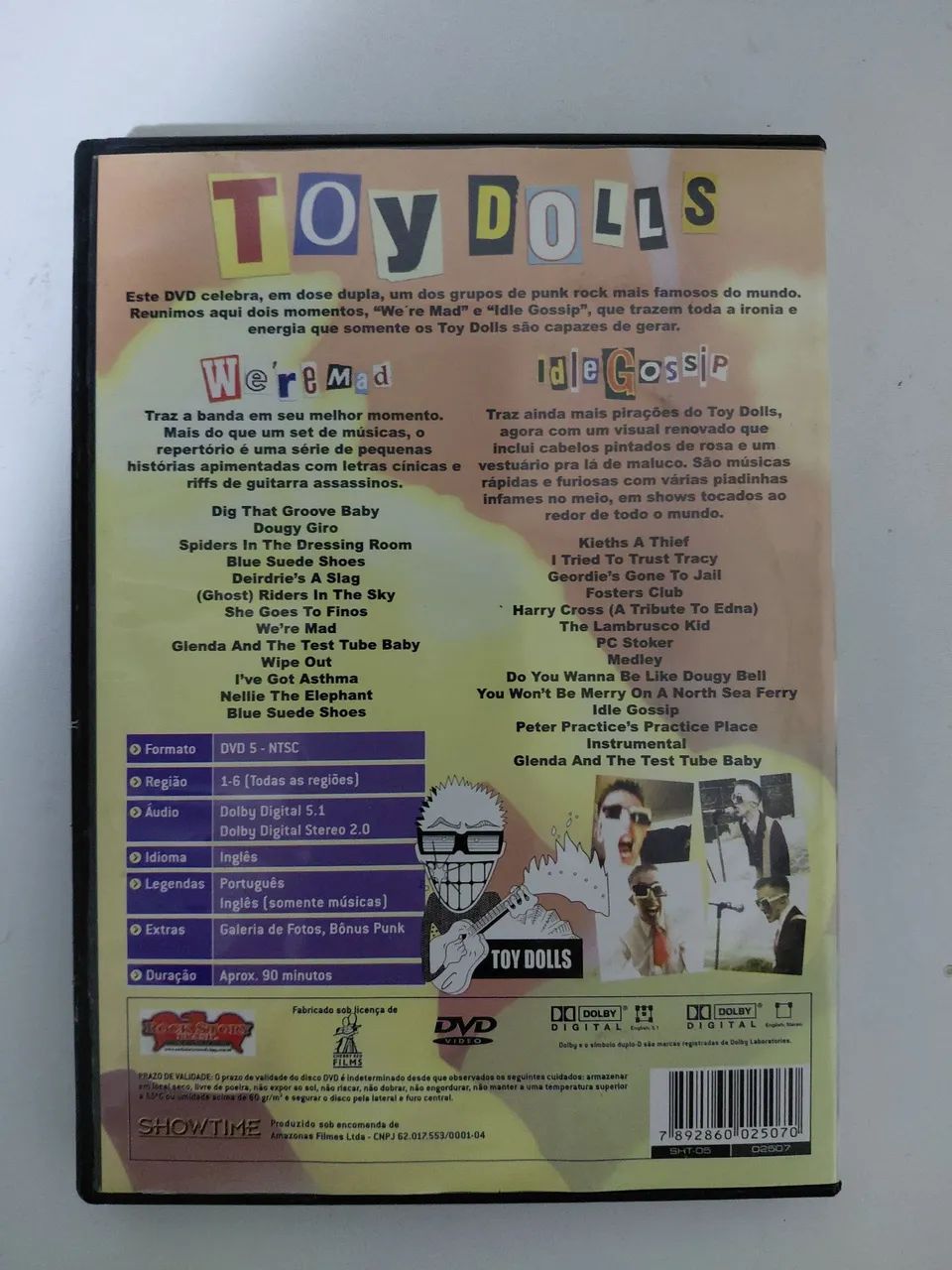Cd duplo e dvd Toy dolls We're Mad - Foto 4