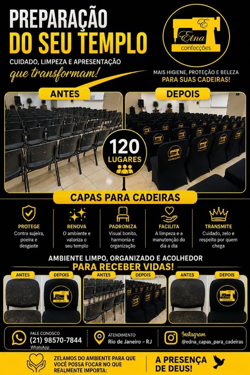Capas para eventos Corporativos.