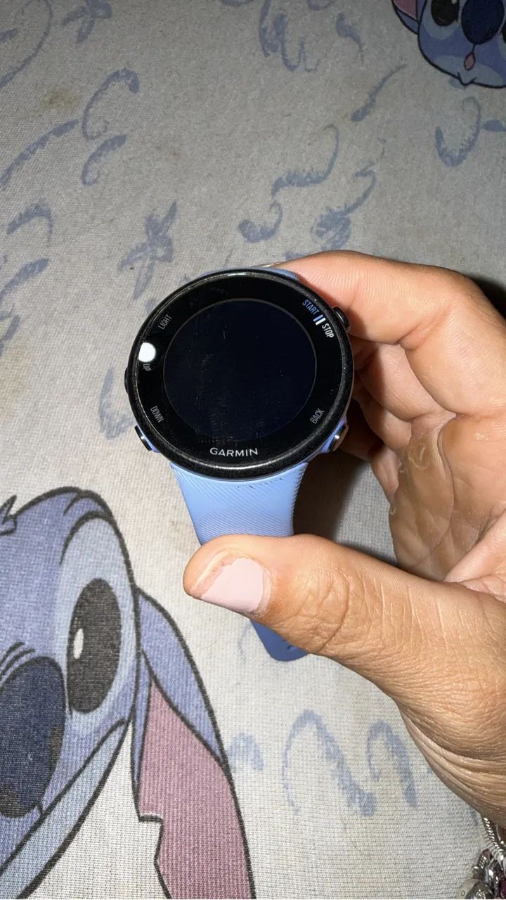 Relógio garmin 45s azul  - Foto 3