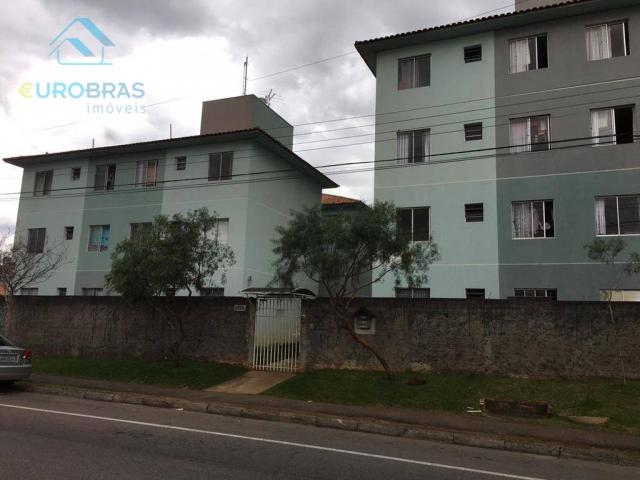 Apartamento com 2 dormitórios à venda, 48 m² por r$ 149.000 - sítio cercado - curitiba/pr