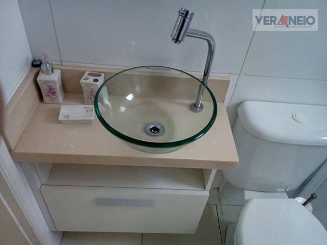Apartamento com 2 dormitórios à venda, 73 m² por R$ 275.000 - Vila Guilhermina - Praia Gra - Foto 10