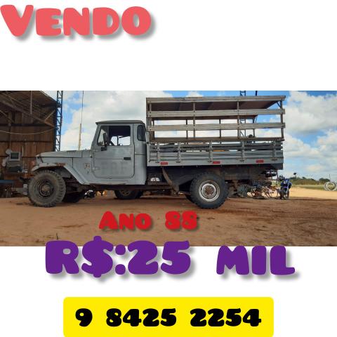 Toyota Bandeirante 25 mil-Troco por moto ou carro