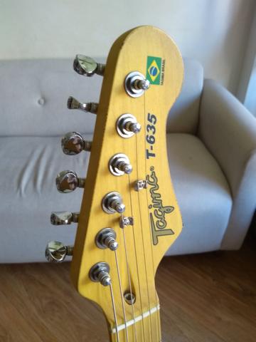 Guitarra Tagima 635 Brasil sunburst blindada - Foto 4