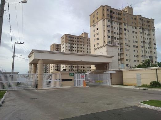 Apartamento de 47 m² no Condomínio Costa Araçagy no 12º andar 02 qtos s/ 01 suite