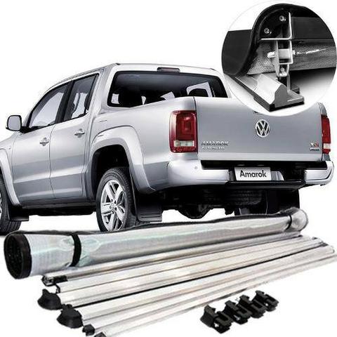 Capota/Lona Marítima para Volkswagen Amarok Cabine dupla - Flashcover - instalada - Foto 2