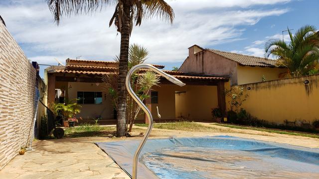 Casa 3quartos suíte piscina churrasqueira rua 6Vicente Pires condomínio fechado - Foto 4