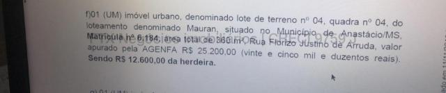 Terreno à venda, Loteamento Mouran - Anastácio/MS - Foto 2