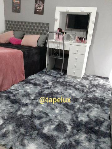 Tapete casa Bolívia ótima qualidade fofinho antiderrapante antiácaro a pronta entrega - Foto 2