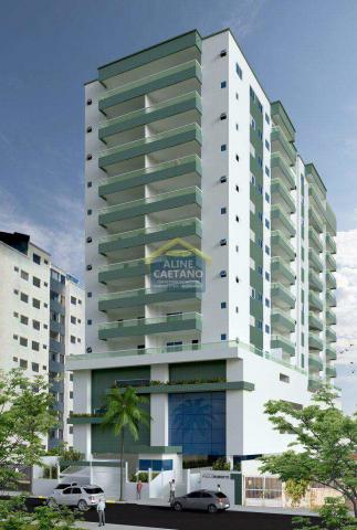 Apartamento à venda com 2 dormitórios em Guilhermina, Praia grande cod:JG07477