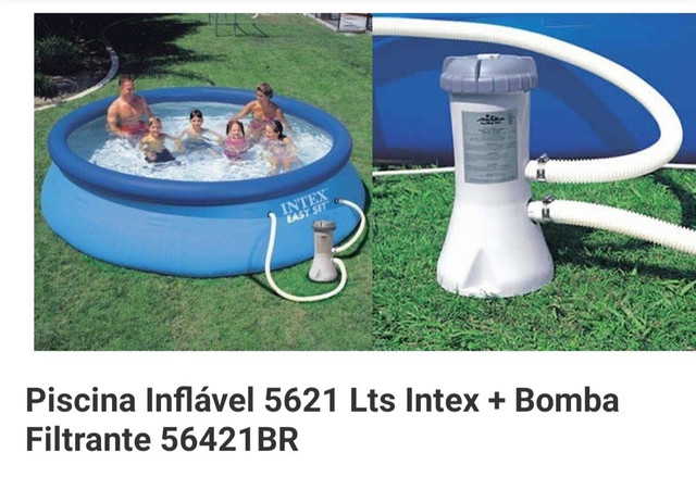 Piscina semi nova na caixa - Foto 2