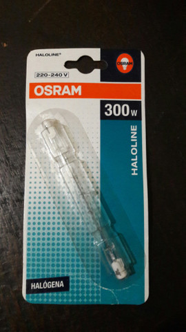 Lampadas halogena 300 de 220v osram