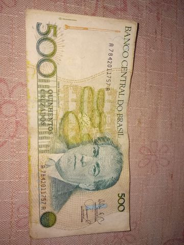 Cédulas de 500 e 100 mil cruzados, raríssimo - Foto 3